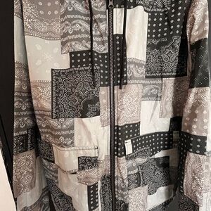Patchwork Bandana Print Jacket
